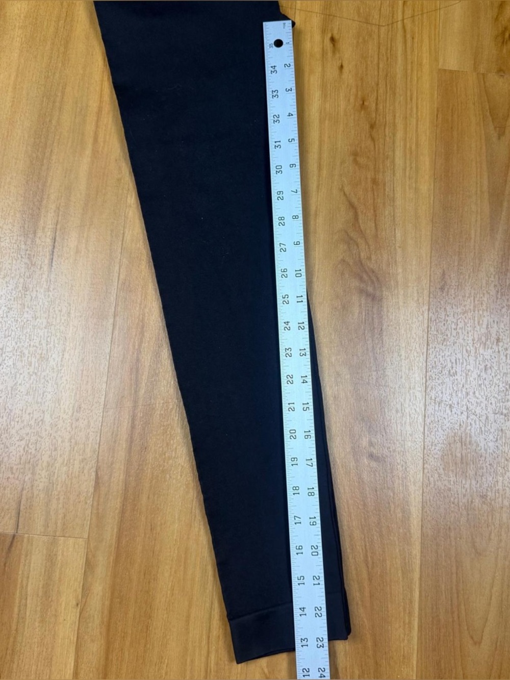 Isabel‎ Maternity Black Leggings L XL Stretch High Waist Pregnancy Soft Fit - Picture 7 of 8